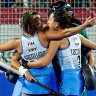 Las Leonas empataron ante Bélgica