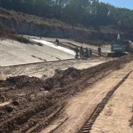 Tartagal: reparación del canal del río