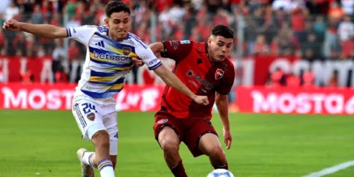 Boca rescató un empate ante Newell's 