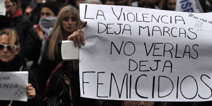 74 femicidios en el país en cuatro meses
