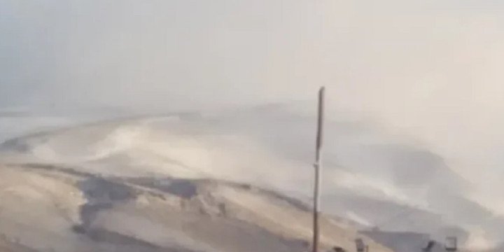 Alerta amarilla por vientos en la Puna