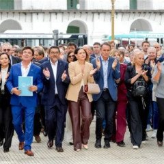 Intendentes de todo el país marcharon 