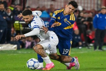 Boca reaccionó y empató con Vélez 1 a 1