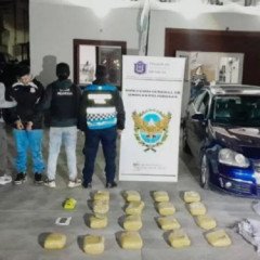 Incautaron dosis de droga en diferentes puntos de la provincia