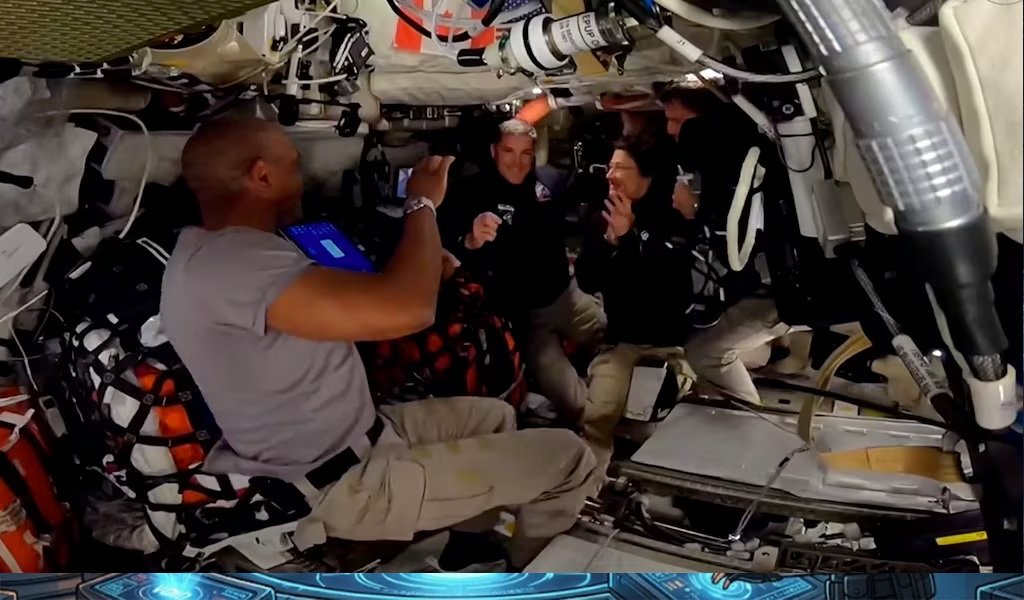 Dispositivos que usan en la misión Artemis II