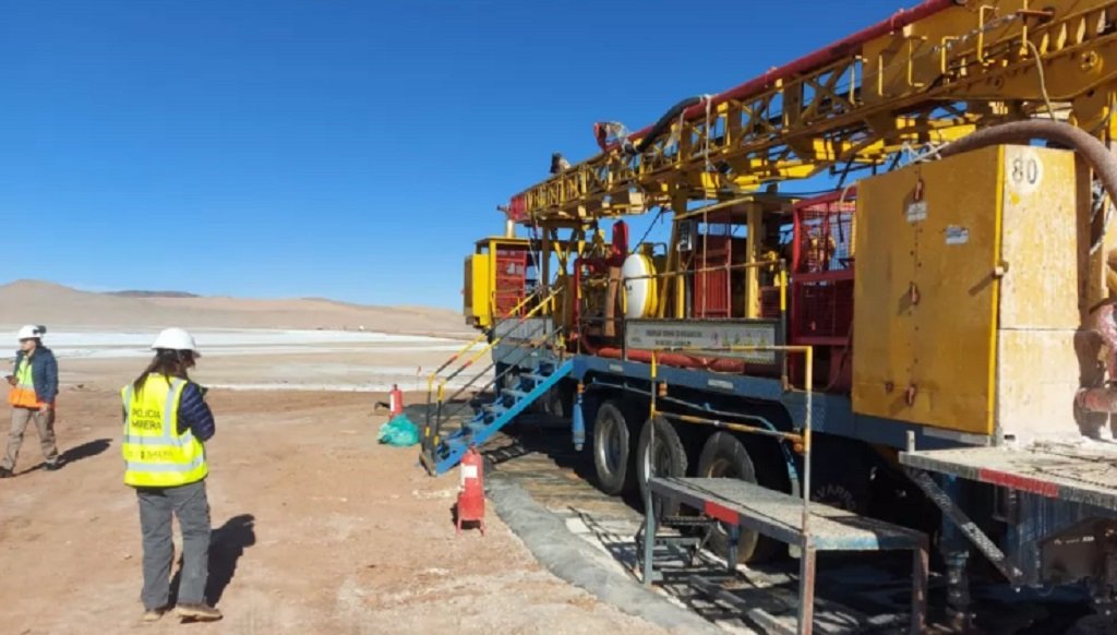 La producción minera cayó por primera vez