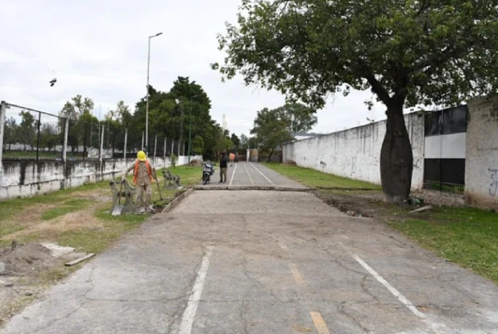 Realizan mejoras en el Paseo del Deporte