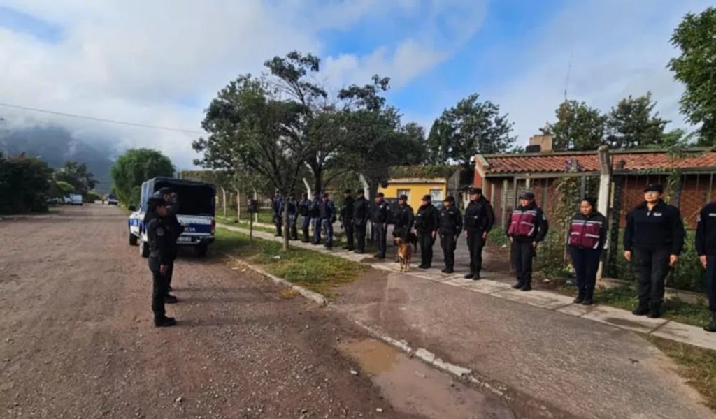 Operativos de seguridad ciudadana en barrios de la ciudad