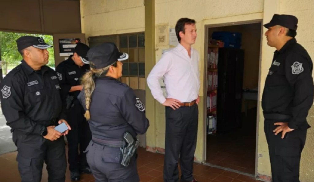 Supervisan el servicio policial en la zona norte