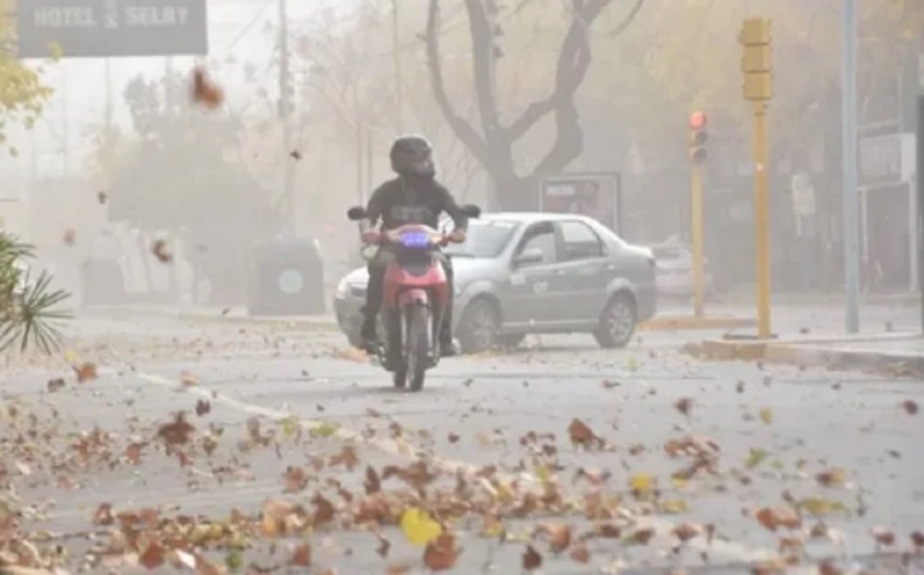 Alerta amarilla por vientos intensos