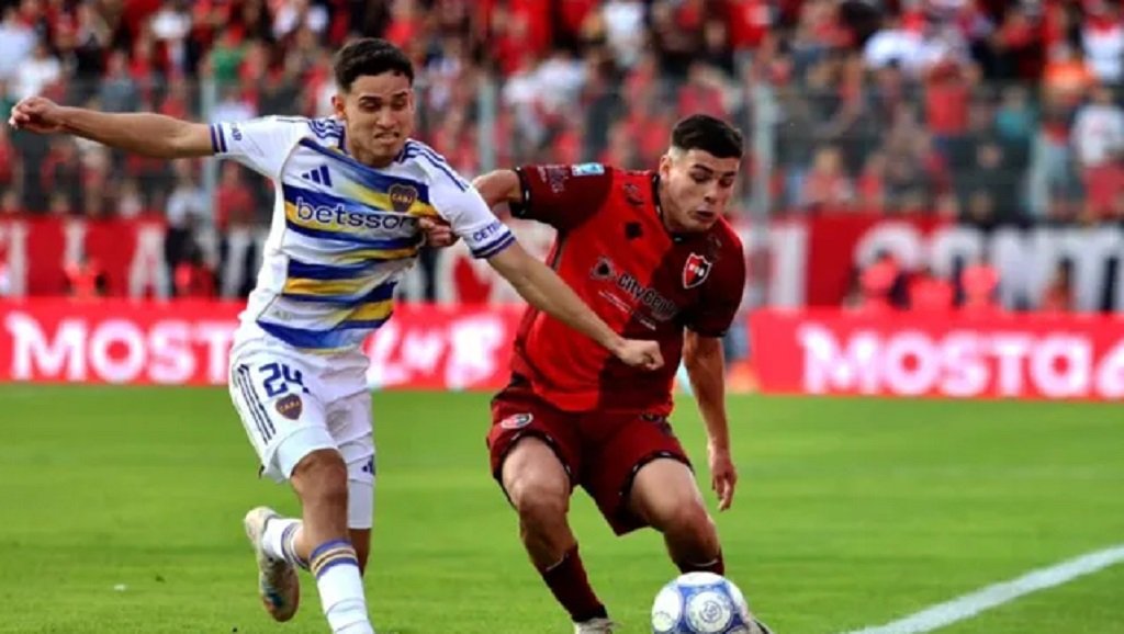 Boca rescató un empate ante Newell's 