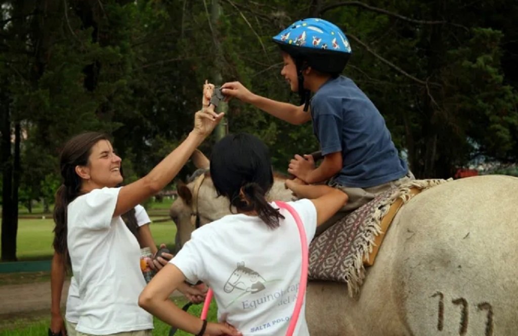 La Fundación de Equinoterapia en la Expo Rural