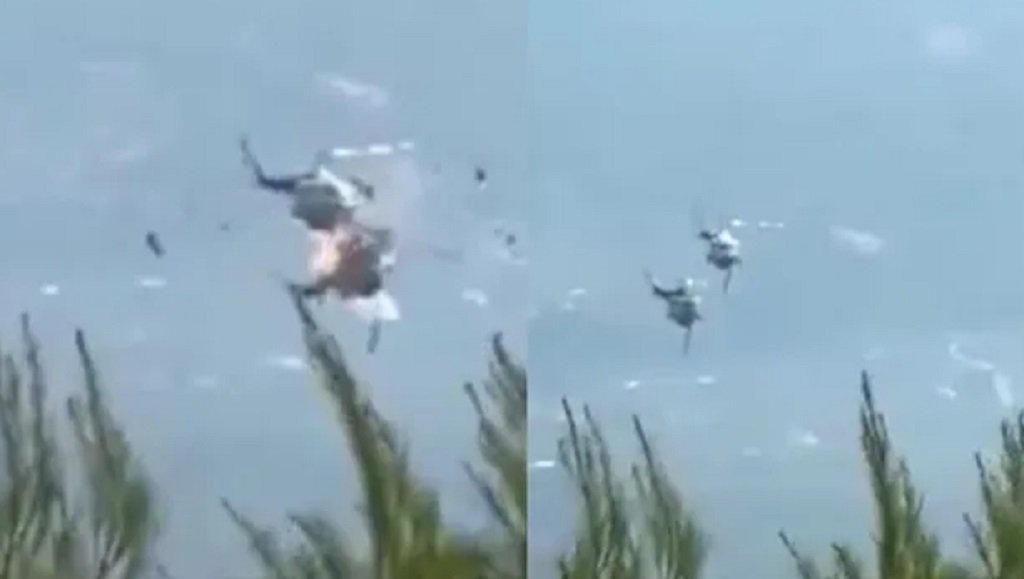 Choque fatal de helicópteros en Grecia