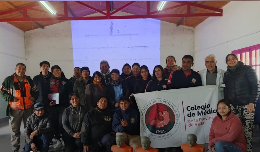 Taller de RCP en La Silleta