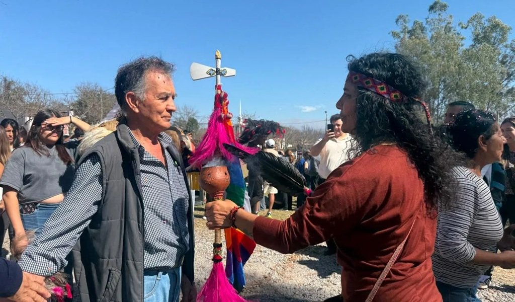 Convite a la Pachamama en la Casona de Castañares
