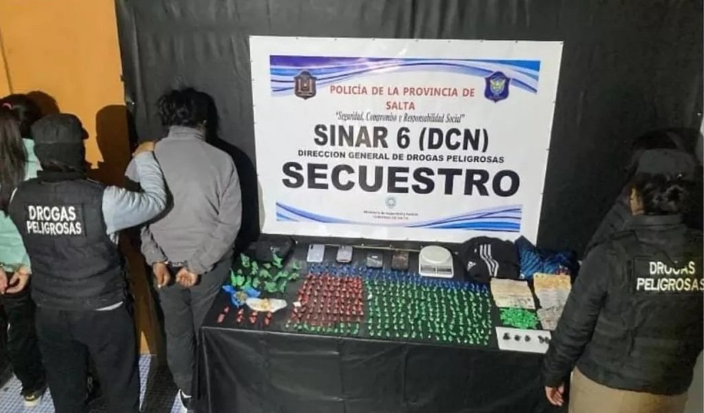 Procedimientos antidrogas en Capital e interior