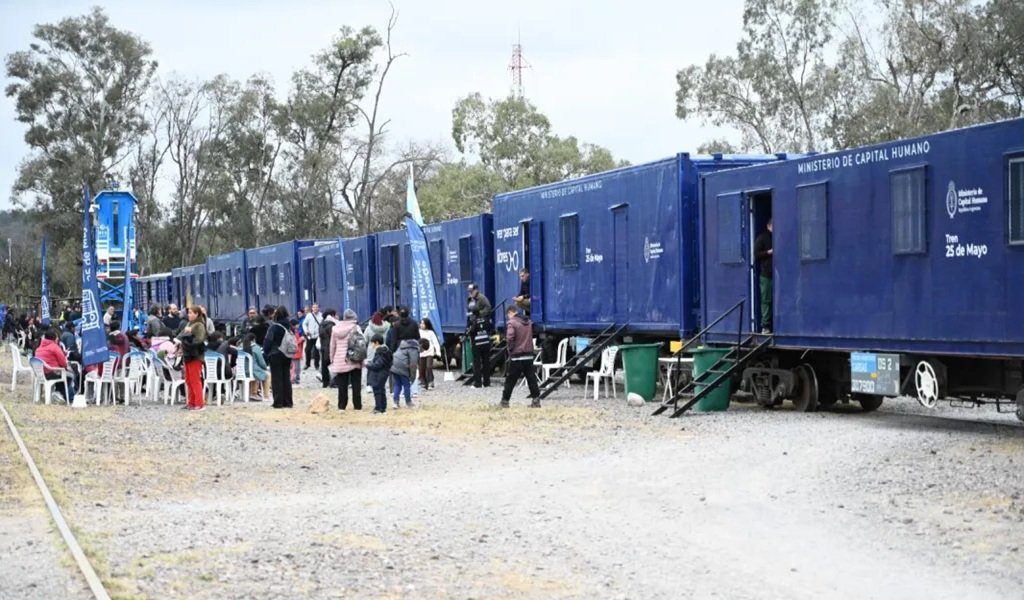 Balance de atención del Tren 25 de Mayo