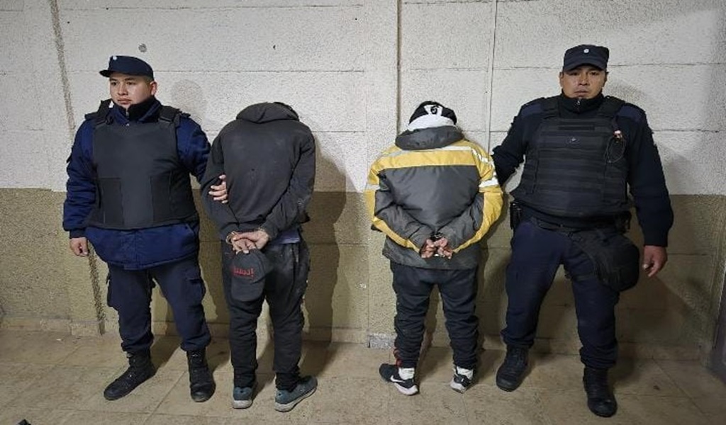 Detenidos por robo en Bº Pereyra Rozas