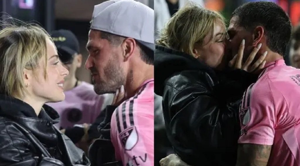 Emotivo reencuentro entre Tini y De Paul