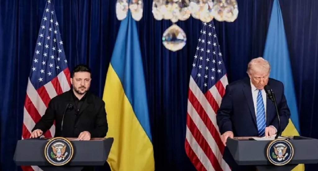 Donald Trump se reunió con Zelenski 