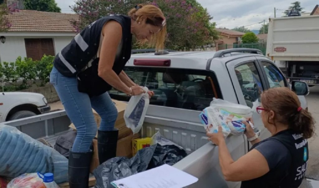 Refuerzan la asistencia en Rosario de Lerma y La Merced tras el temporal