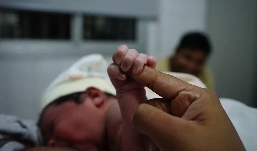 Hannah es la primera beba nacida en Salta