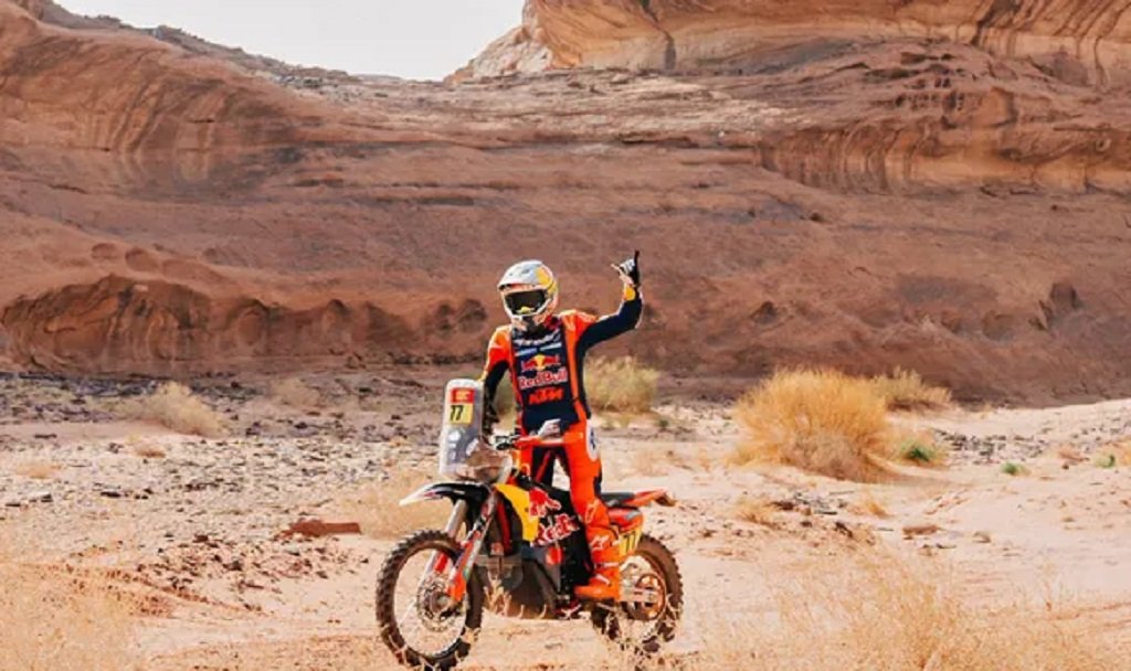 Rally Dakar: Luciano líder de la competencia de motos