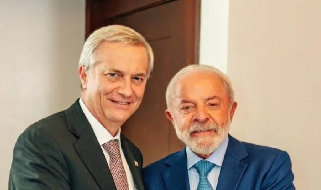 Lula se reunió con el presidente de Chile