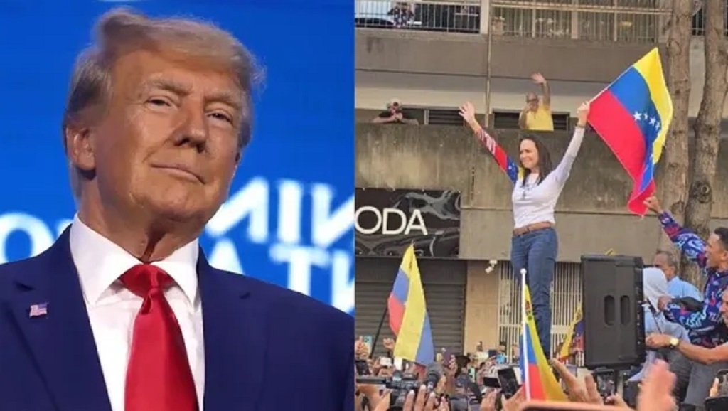 Trump recibirá a María Corina Machado