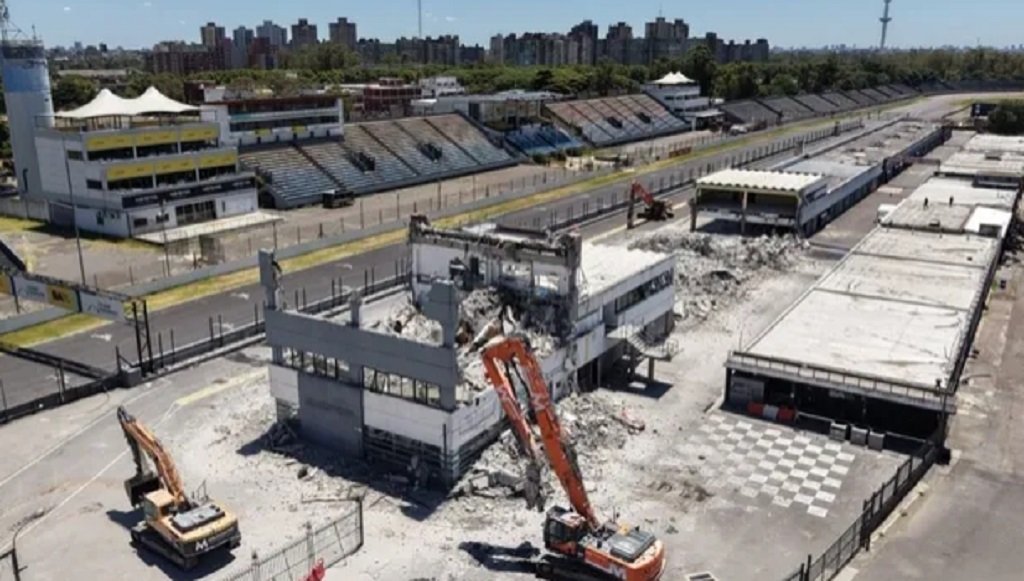 Inician las obras en el Autódromo Gálvez