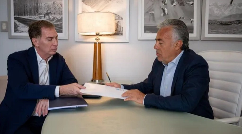 Cornejo recibió a Santilli en Mendoza