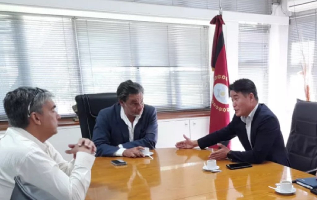 Gobierno se reunió con autoriadesde de la minera POSCO Argentina