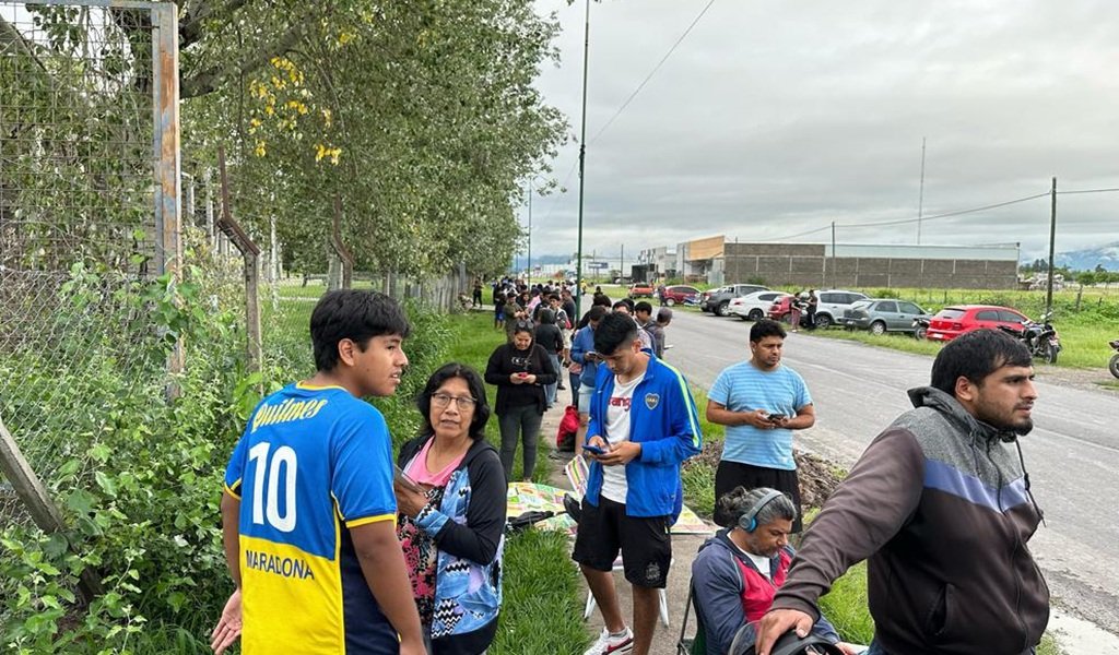 Furor en Salta por la presentación de Boca en el Martearena
