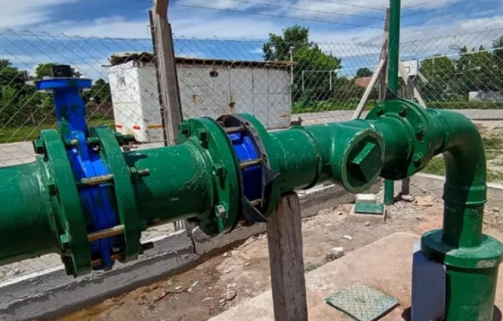 Avanza la nueva fuente de abastecimiento en Hipólito Yrigoyen