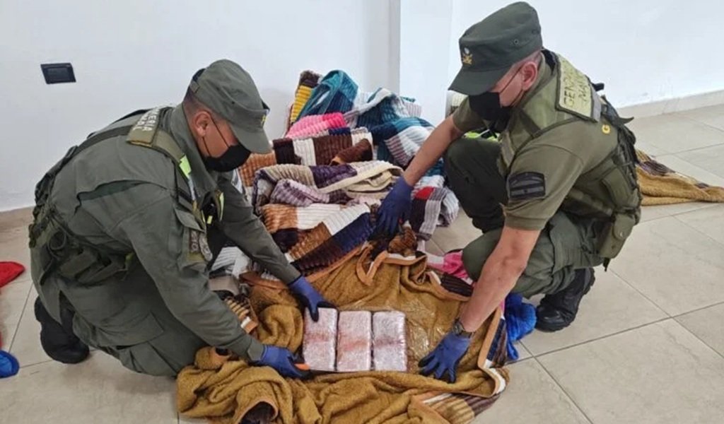 Incautaron 51 kg de marihuana en un tour de compras