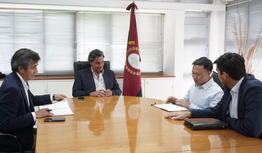 Funcionarios provinciales se reunieron con empresarios mineros