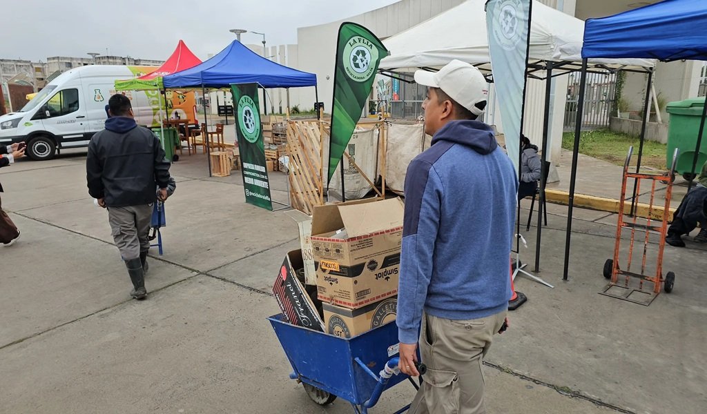 6º Reciclatón en el Parque Sur