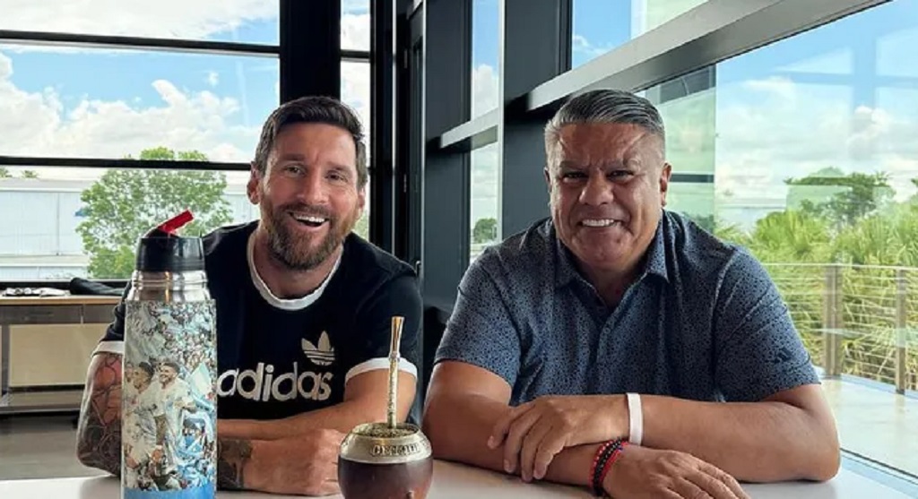 Messi y Tapia, juntos otra vez en Miami