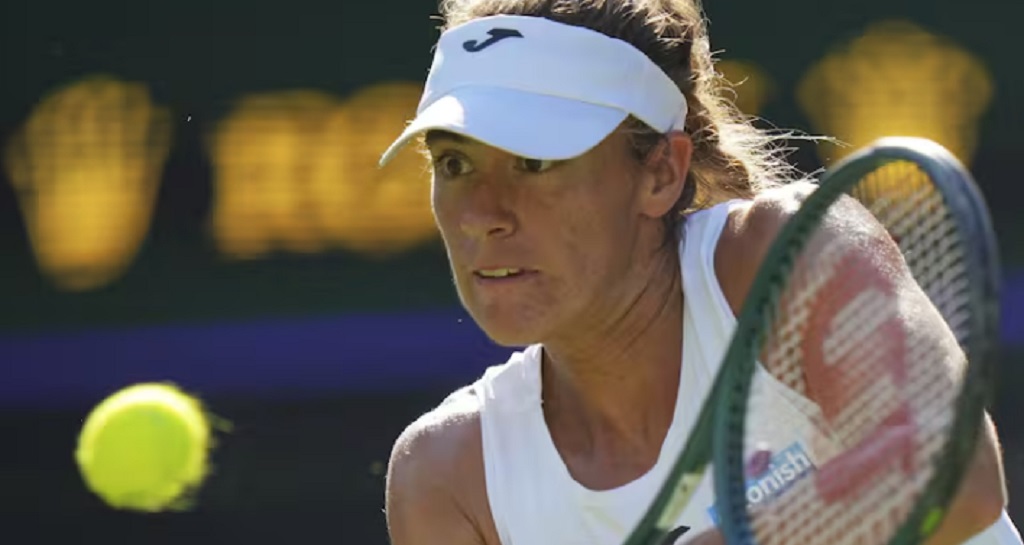 Otra victoria para Solana Sierra en Wimbledon