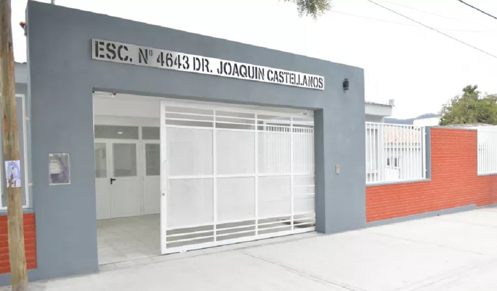 Volvieron las clases a la Escuela Dr. Joaquín Castellanos