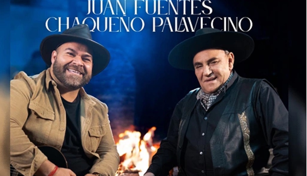Juan Fuentes junto al Chaqueño Palavecino