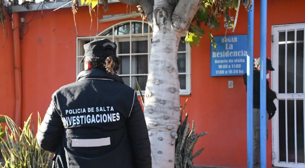 Allanamiento en un geriátrico en barrio Intersindical