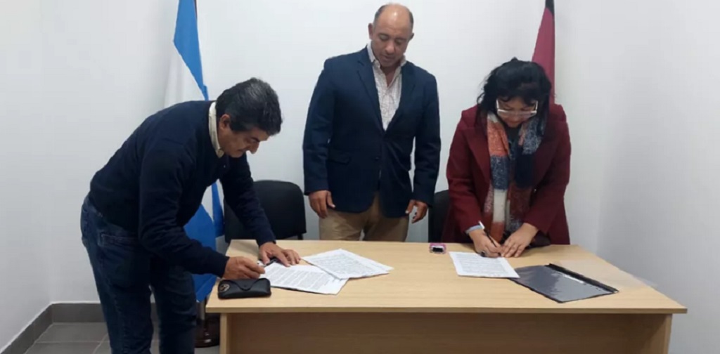 Convenio con Cafayate para pavimentar la calle San Lorenzo
