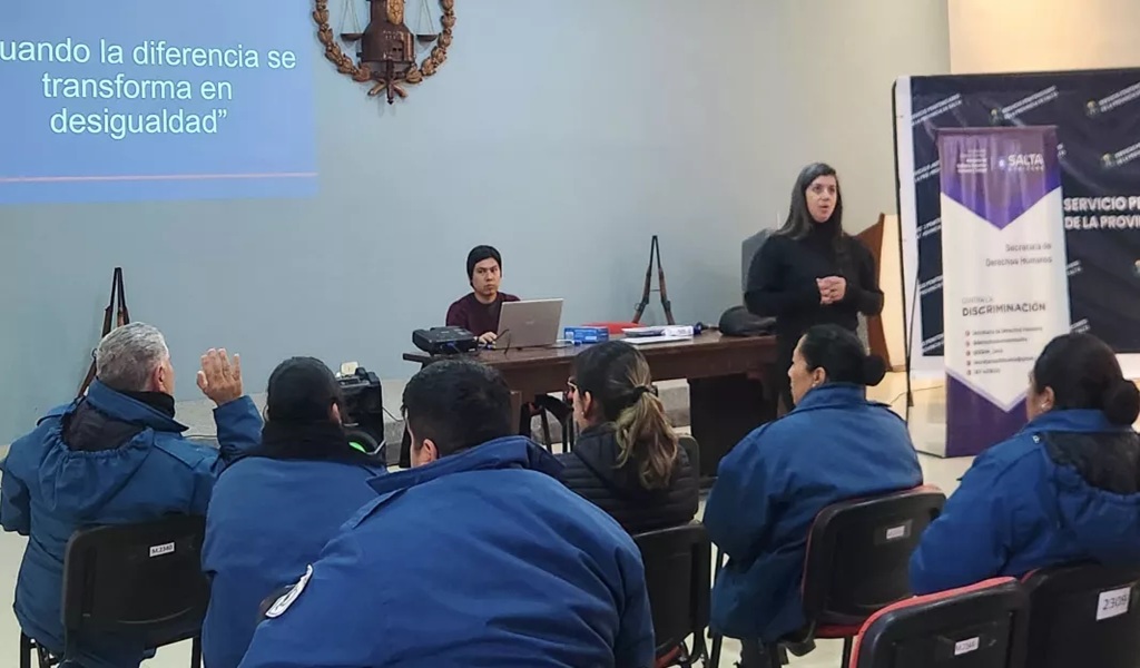Capacitaron a personal del Servicio Penitenciario