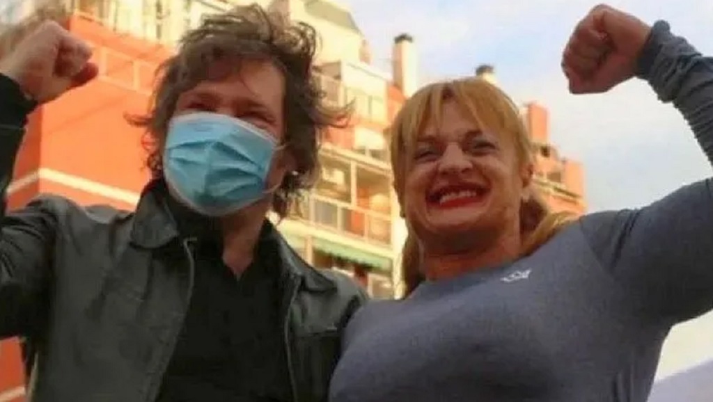 Javier Milei se despidió de la "Locomotora"