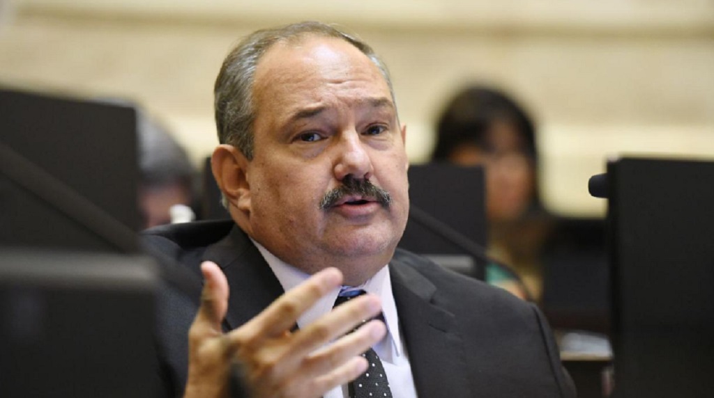El senador Leavy cuestionó el estado de rutas nacionales