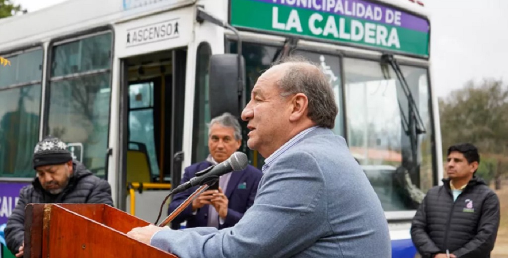 SAETA entregó un vehículo a La Caldera