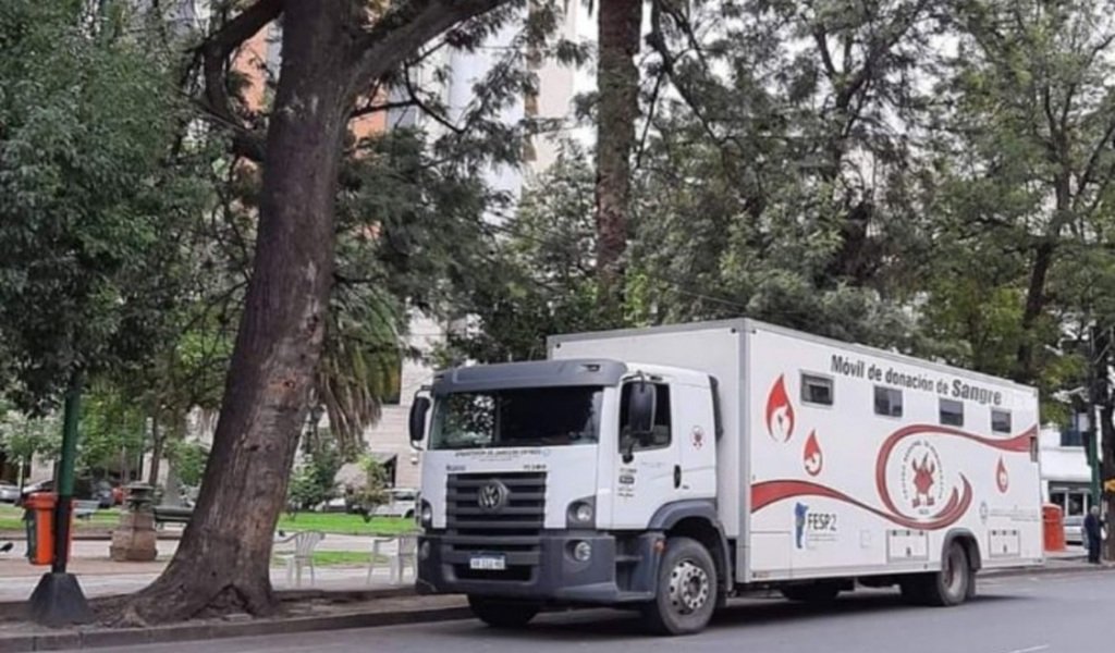 Hoy colecta de sangre en Plaza Belgrano