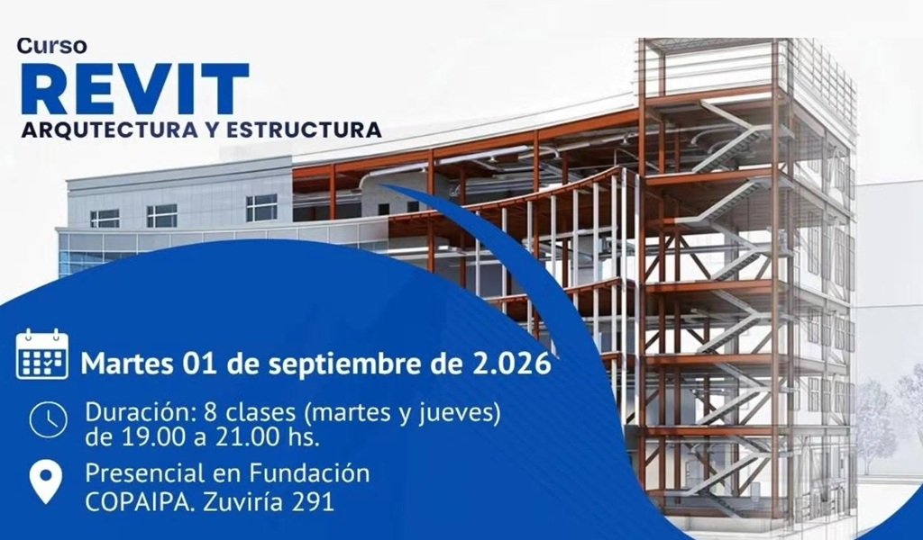 Curso REVIT en la Fundación COPAIPA