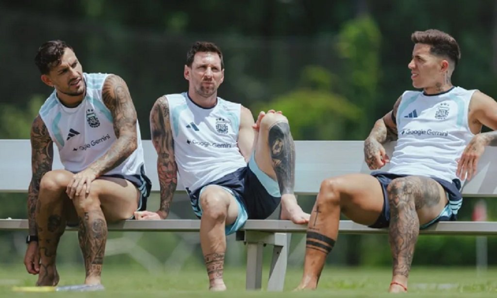 La Selección partió rumbo a New York